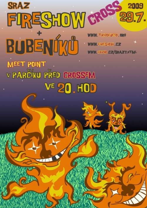 Fire show a ubenick� sraz