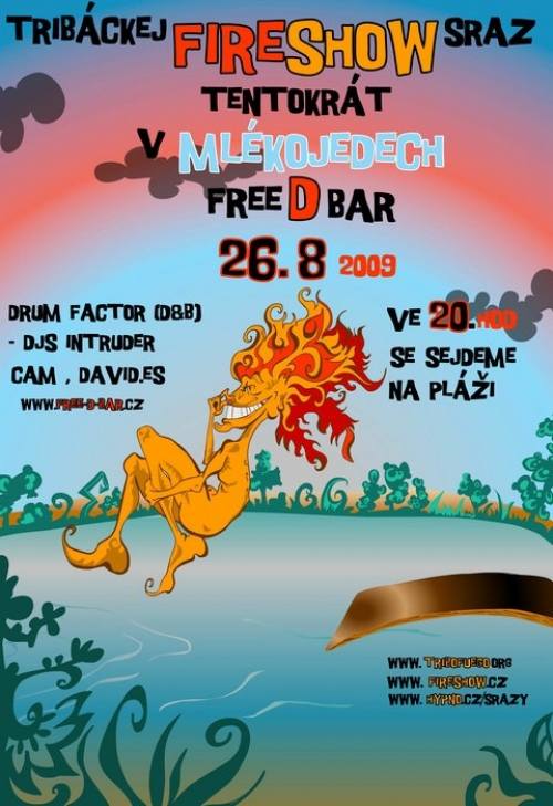 Trib�ckej fireshow sraz